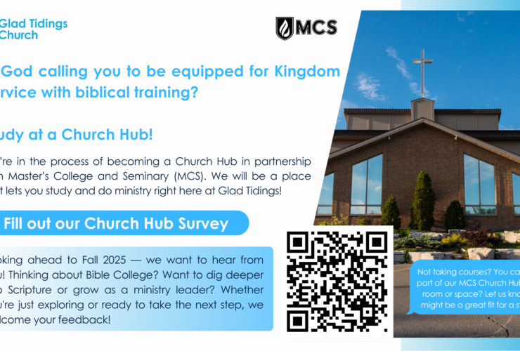 Glad Tidings: A New MCS Church Hub